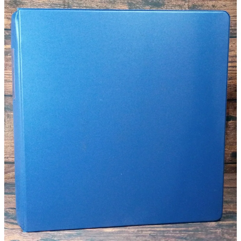 Avery Dennison Blue 3 Ring Binder 3 Inch Round Ring Office School M311-25L
